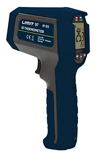 Profesjonalny Termometr Na Podczerwień Limit97 Ip 65 - Mierzy Do 650°C, D:s 12:1, Konwertowalny Współczynnik Emisyny Inna marka