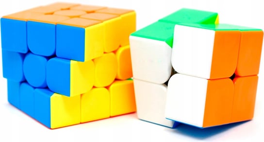 Profesjonalny Zestaw Kostka Rubika 2X2X2 3X3X3 +Podstawka Kostkoland