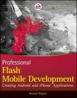 Professional Flash Mobile Development Wagner Richard