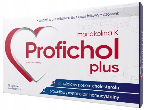 PROFICHOL PLUS monakolina K cholesterol 28 tab. Zdrovit