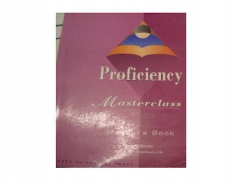 Proficiency Master Proficiency Masterclass. Student's Book - Gude Kathy | Książka w Empik