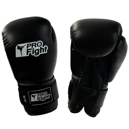 Profight, Rękawice bokserskie, czarny, rozmiar 10 PROfight