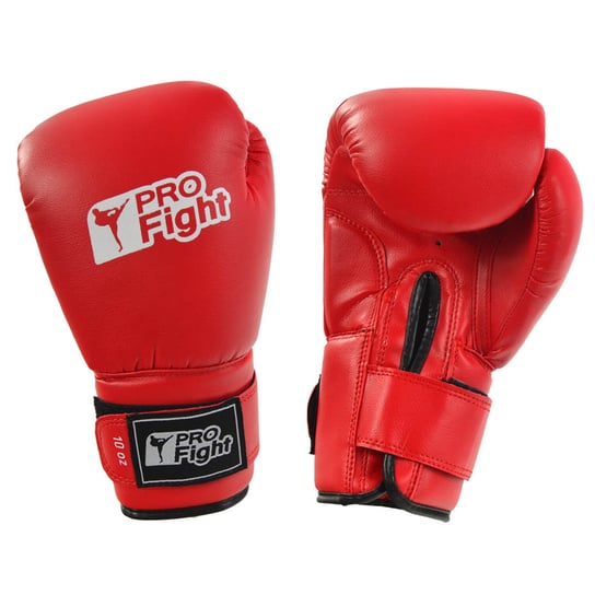ProFight, Rękawice bokserskie, czerwony, rozmiar 10 PROfight