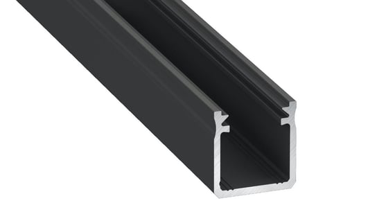 Profil Aluminiowy Czarny Typ Y 1M + Klosz Mleczny Milagro