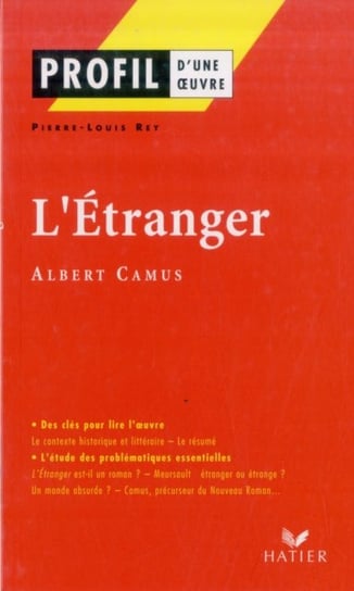 Profil d'une oeuvre Camus Albert