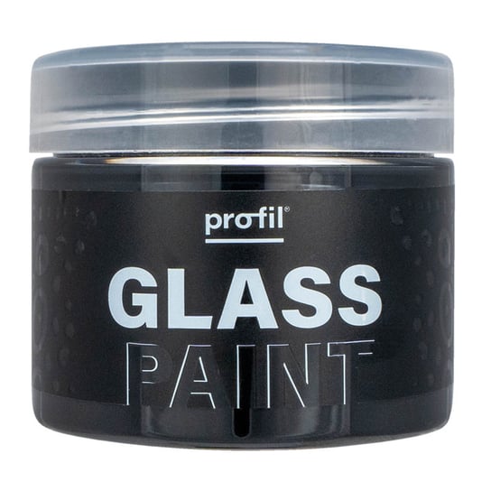 Profil Glass Paint 50 Ml - Czarna Farba Do Szkła I Porcelany - Do Malowania Talerzy, Kubków, Słoików Profil