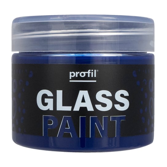 Profil Glass Paint 50 Ml - Granatowa Farba Do Szkła I Porcelany - Do Malowania Talerzy, Kubków, Słoików Profil