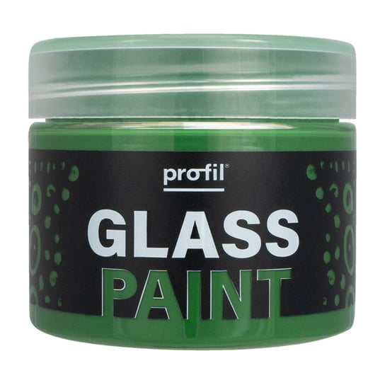 Profil Glass Paint 50 Ml - Zielona Farba Do Szkła I Porcelany - Do Malowania Talerzy, Kubków, Słoików Profil