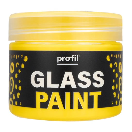 Profil Glass Paint 50 Ml - Żółta Farba Do Szkła I Porcelany - Do Malowania Talerzy, Kubków, Słoików Profil