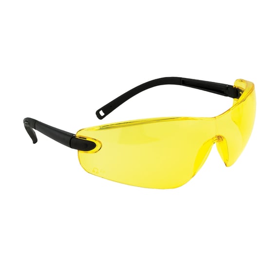 Profilowane okulary ochronne PORTWEST [PW34] Żółty Portwest