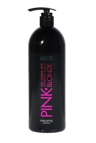 PROFIS PINK BLONDE Szampon różowy do włosów blond 1000ml Inna marka