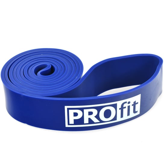Profit, taśma treningowa, Power Band SL2607, niebieska, 208x0,45x4,4 cm Profit