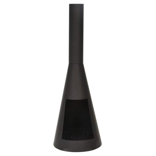 ProGarden Palenisko z kominem Ambient, 100 cm, czarne Ambiance