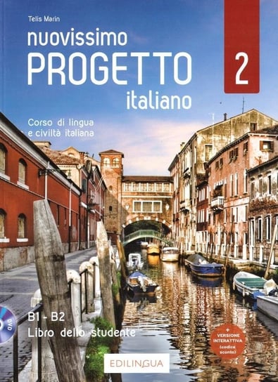 Progetto italiano Nuovissimo 2 podr. + DVD B1-B2 Marin Telis