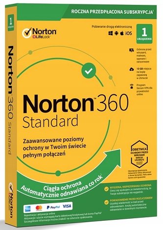 Program antywirusowy Norton 360 Standard 10GB 1ROK 