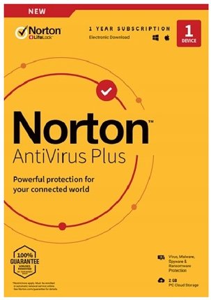 Program antywirusowy Norton Antivirus Plus 2GB 