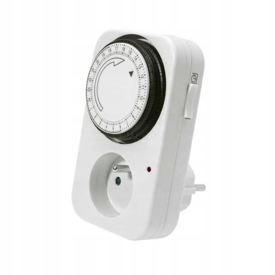 PROGRAMATOR CZASOWY DOBOWY ANALOGOWY 24 H TIMER ZeXt