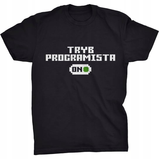 Programista Tryb ON Koszulka Programisty Prezent GILDAN