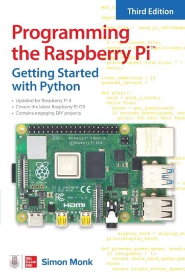 Programming the Raspberry Pi, Third Edition: Getting Started with Python [DRM] - ebook PDF Monk Simon