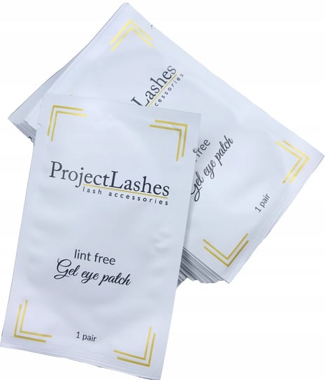 Project Lashes, Żelowe Płatki Pod Oczy Do Rzęs Vit. C, 10 Opakowań Project Lashes