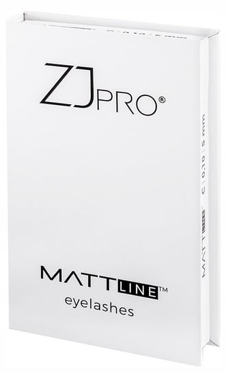 Project Lashes, Zjpro Rzęsy Mattline Eyelashes B 0,07, Zj Pro, 6mm Project Lashes