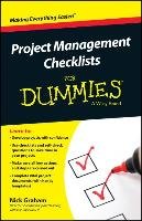 Project Management Checklists For Dummies Graham Nick