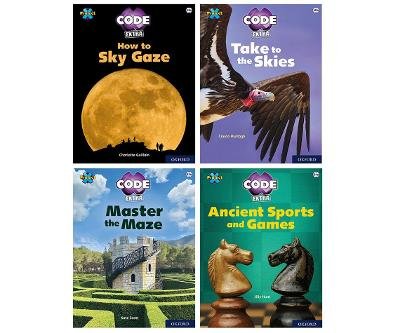 Project X CODE Extra: White and Lime Book Bands, Oxford Levels 10 and 11: Sky Bubble and Maze Craze, Mixed Pack of 4 Ciaran Murtagh