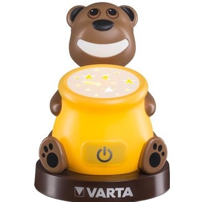 Projektor dziecięcy Varta Miś Paul lampka LED 3xAA Varta