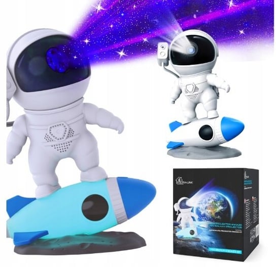 Projektor Gwiazd Led Usb Planetarium 8 Kolorów Lampka Nocna f-h-Dominik