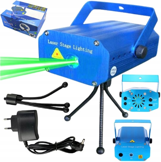 Projektor Laserowy 3D Laser Disco Czujnik Dźwięku Inna marka