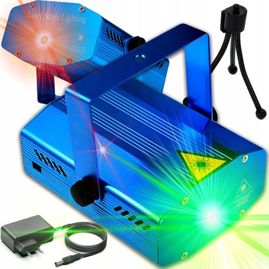 Projektor Laserowy Laser Led Disco Dj Stroboskop Czujnik Dźwięku Impreza Inna marka