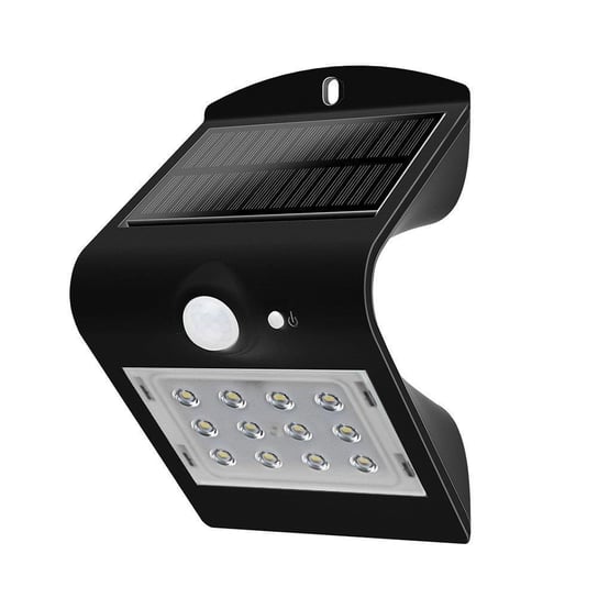 Projektor Solarny 1.5W LED + Czarny+Czarny V-TAC VT-767-2 neutralna 220lm V-TAC