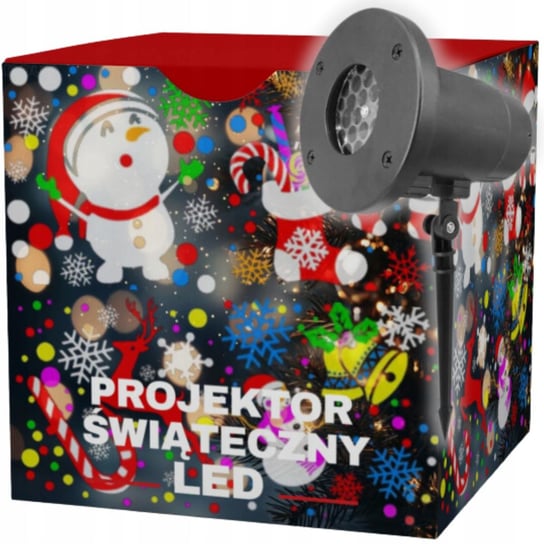 PROJEKTOR ŚWIĄTECZNY LED NA ZEWNĄTRZ BAŁWANEK LED PROJEKTOR KOLOROWY OnlyU