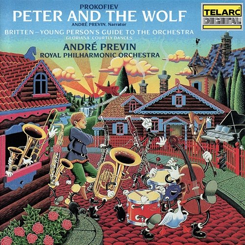 Prokofiev: Peter and the Wolf, Op. 67 - Britten: Young Person's Guide to the Orchestra, Op. 34 André Previn, Royal Philharmonic Orchestra