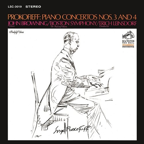 Prokofiev: Piano Concerto No. 3 in C Major, Op.26 & Piano Concerto No. 4 in B-Flat Major, Op. 53 John Browning