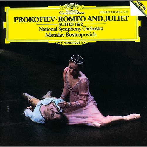 Prokofiev: Romeo and Juliet, Opp.64a & b National Symphony Orchestra Washington, Mstislav Rostropovich