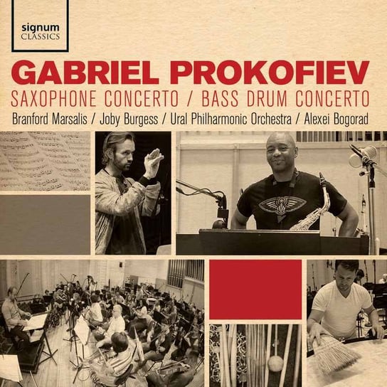 Prokofiev: Saxophone & Bass Drum Concerto Ural Philharmonic Orchestra, Marsalis Branford, Burgess Joby