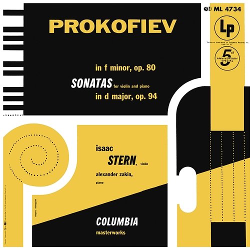 Prokofiev: Sonata in F Minor, Op. 80 & Sonata in D Major, Op. 94 Isaac Stern