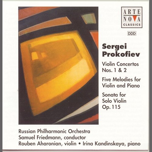 Prokofiev: Violin Ctos. No. 1 + No. 2 / Sonata For Violin Solo Samuel Friedmann