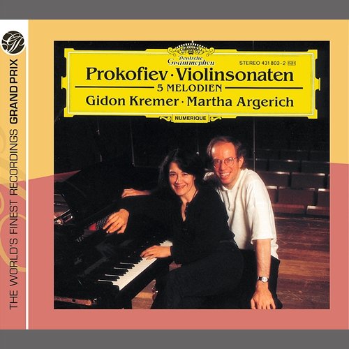 Prokofiev: Sonata for Violin and Piano No. 2 in D Major, Op. 94a - III. Andante Gidon Kremer, Martha Argerich