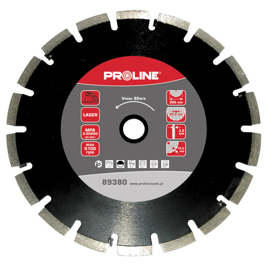 PROLINE Tarcza diamentowa laser (asfalt) 350x2.9x8.4x25.4 Proline Proline