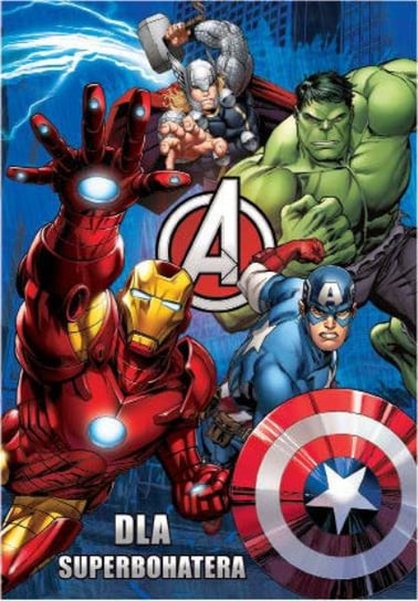 PROMO Karnet złoty Marvel Avengers / SpiderMan  VERTE cena za 1 sztukę Marvel