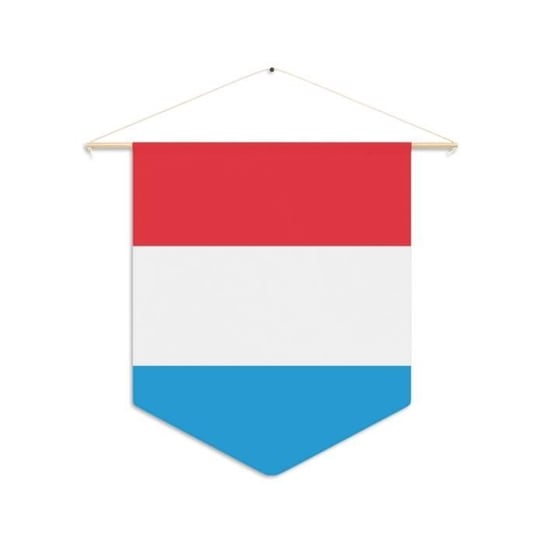 Proporczyk z flagą Luksemburga do powieszenia na płótnie o wymiarach 30x45cm Inny producent (majster PL)