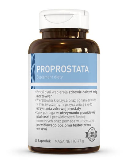 Proprostata, suplement diety, 60 kapsulek AMC Pharma Limited