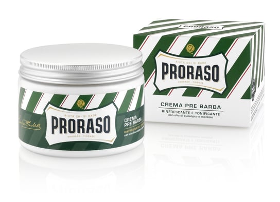 Proraso, Green, krem przed goleniem zmiękczająco-łagodzący, 300 ml Proraso