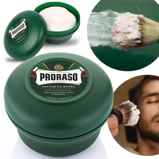 Proraso - Mydło do golenia w kremie, odświeżające 150 ml Proraso