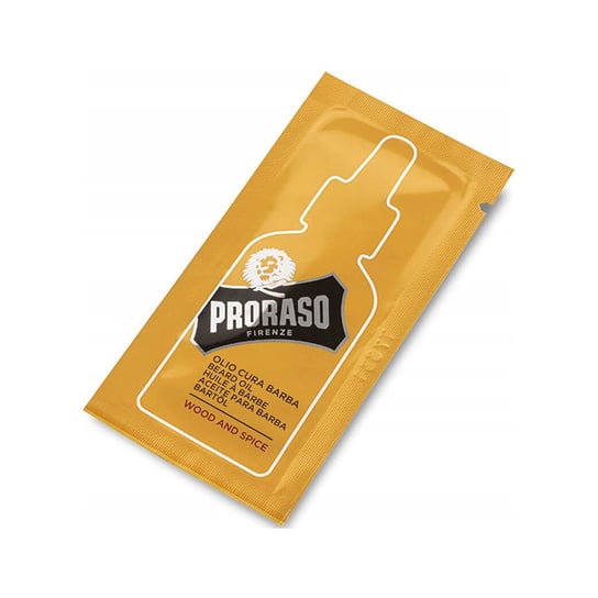 Proraso, Olejek do brody, Wood and Spice - saszetka, 3 ml Proraso