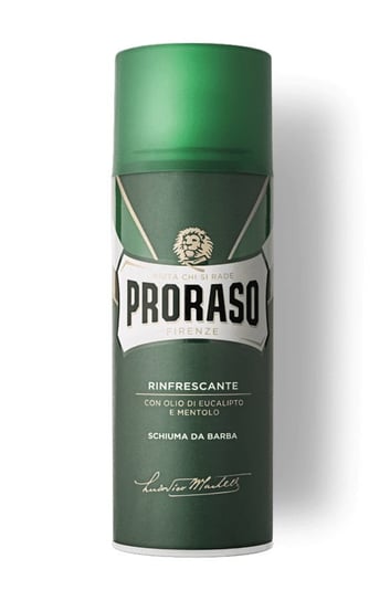 Proraso, Pianka do Golenia Odświeżająca, Olejek Eukaliptusowy i Mentol, 400 ml Proraso