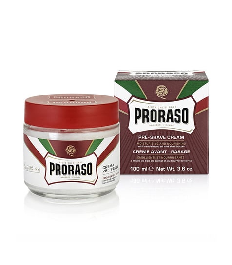 Proraso, Red, krem przed goleniem do mocnego zarostu, 100 ml Proraso