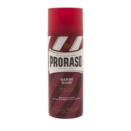 Proraso, Red, pianka do golenia polecana do twardego zarostu, 400 ml Proraso